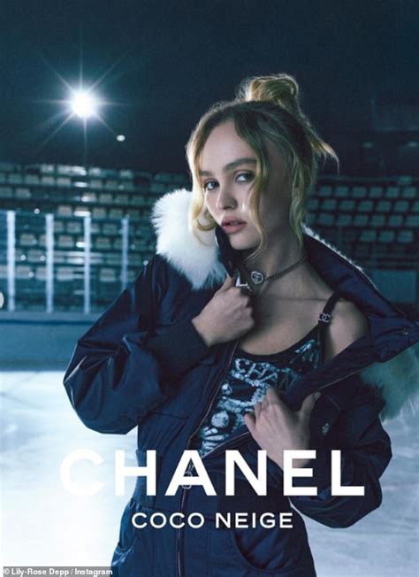 chanel coco neige 2020|chanel lily rose depp.